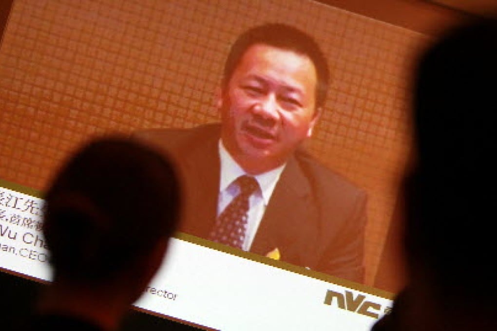 NVC’s board dismissed Wu Changjiang as chief executive on August 8. Photo: Jonathan Wong