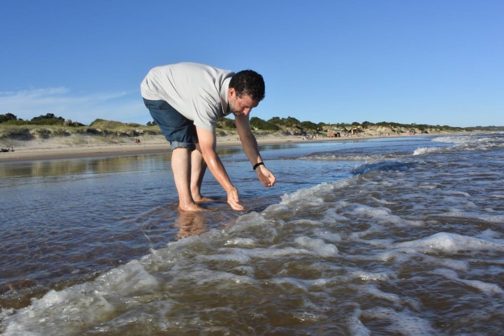 A former Guantanamo inmate in Uruguay last week. Photo: AFP
