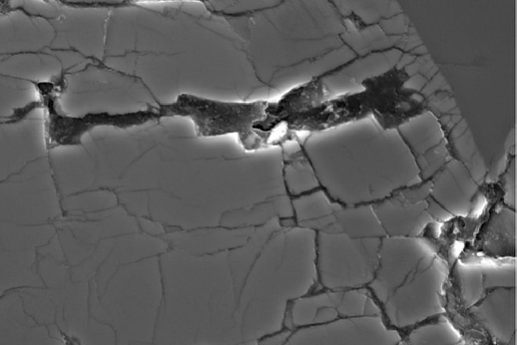 An image of the 'coal'. Photo: Meteoritics & Planetary Science