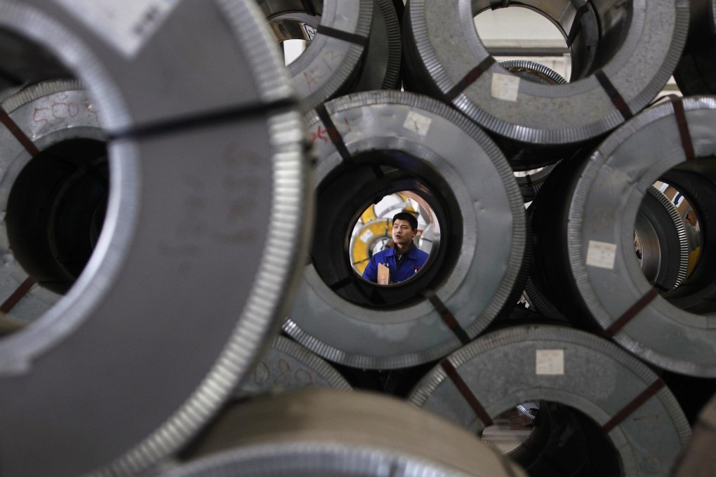 One industry steel tracker says there have been indications of output being under-reported on the mainland for five years. Photo: Reuters