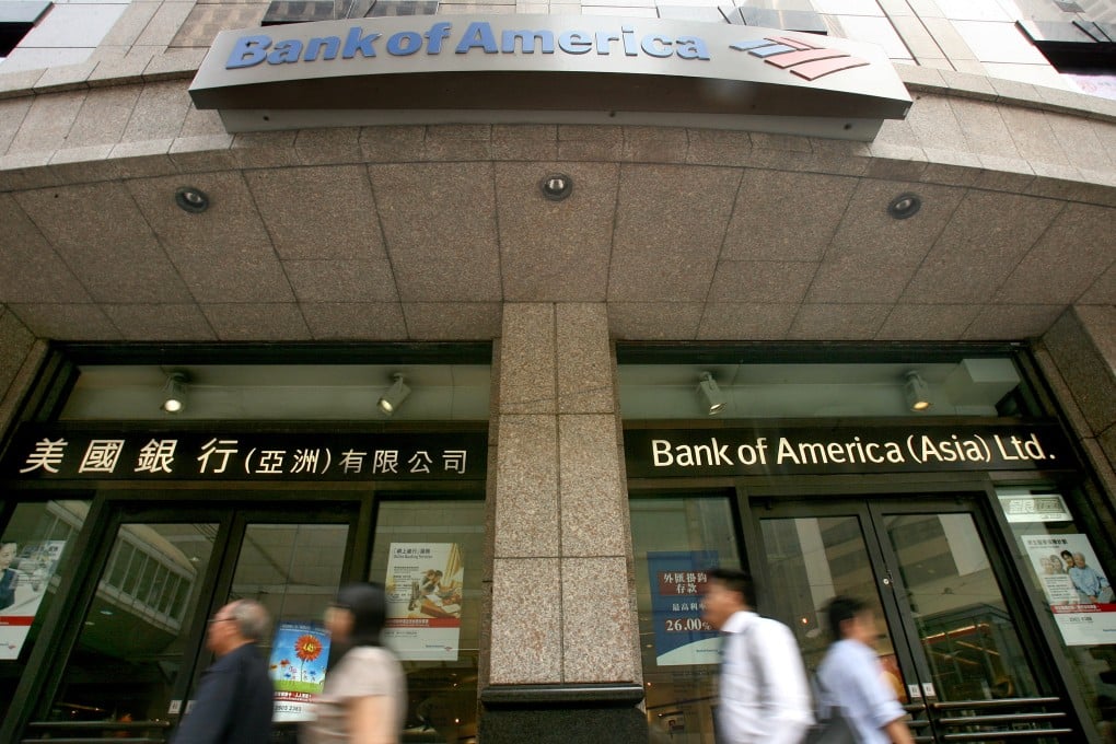 Bank of America maliciously fired a distressed-debt banker to deprive her of a bonus, a Hong Kong judge ruled. Photo: AFP