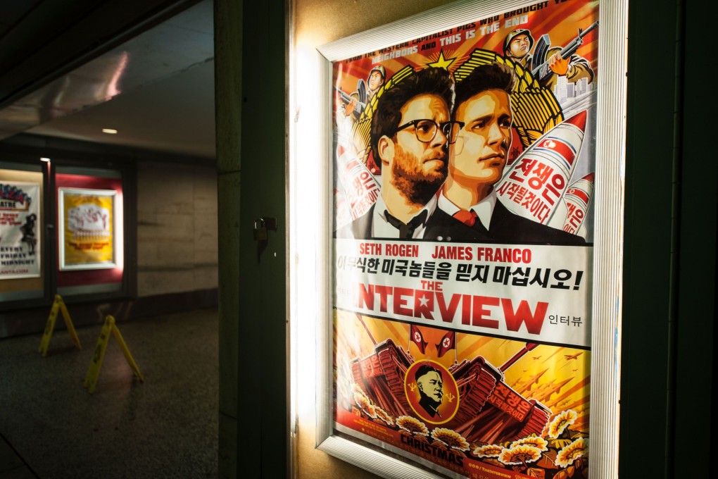 Sony Pictures' initial caving in to the demands of cyberhackers threatening to attack cinemas planning to show The Interview was widely criticised in the US for the message sent to blackmailers and those trying to curtail free speech. Photo: AFP