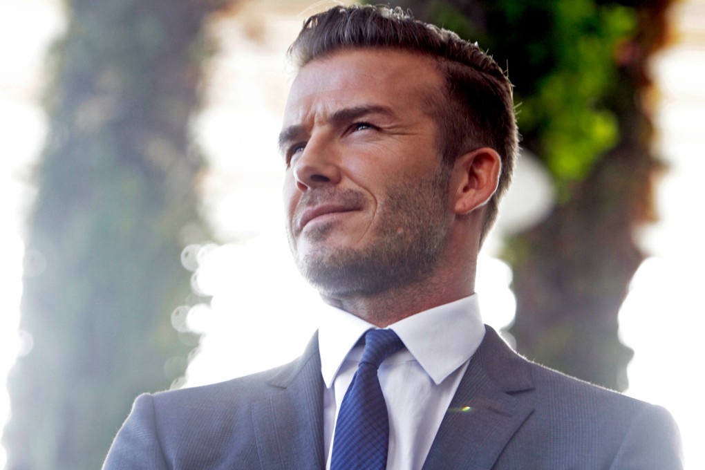 David Beckham is venturing to soccer team ownership after hanging up his boots. Photo: AFP