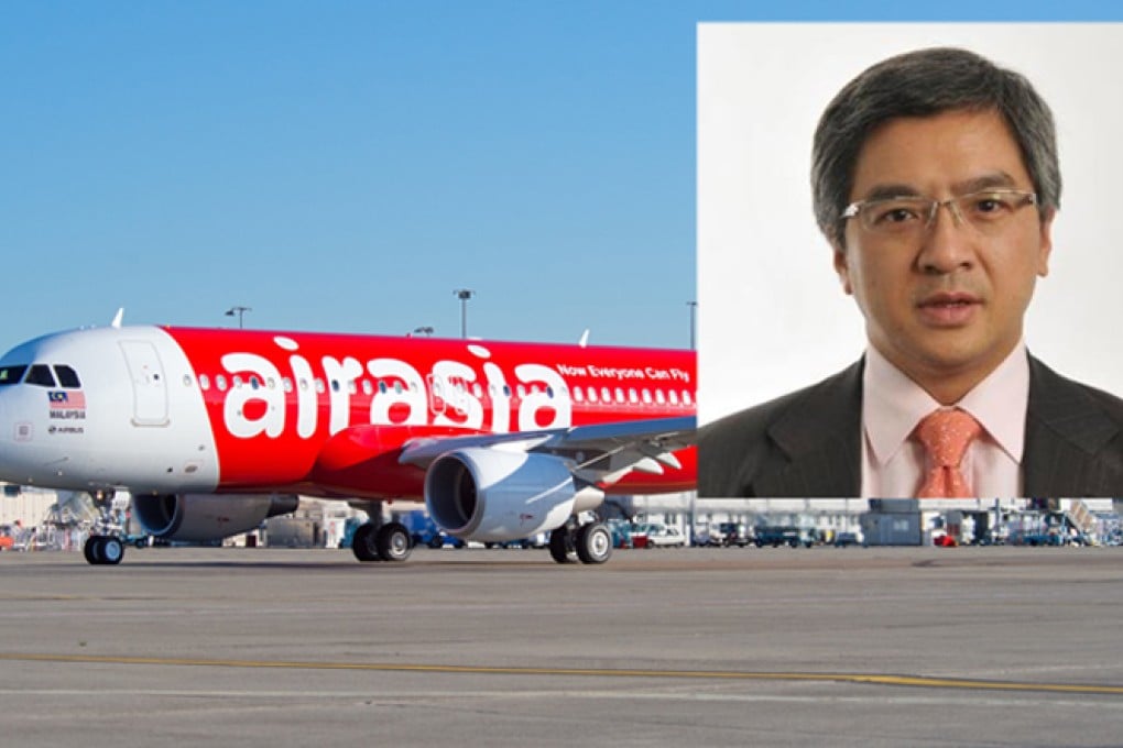 Choi Chi-man (inset) in a photo from his LinkedIn page.