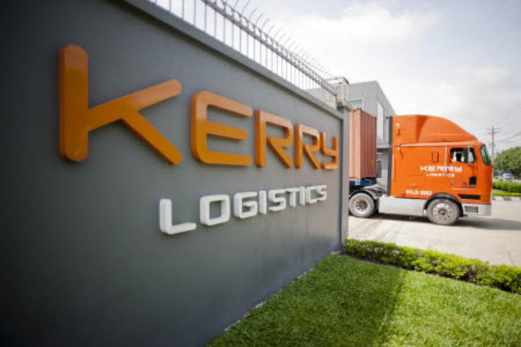 Kerry Logistics saw its core net profit rise 8 per cent in the first half of this year . Photo: SCMP Pictures