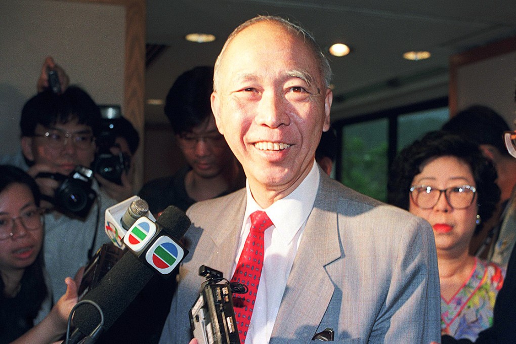 Ronald Li on his release from prison in 1993. Photo: SCMP Pictures