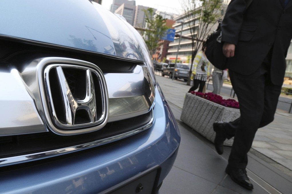 Foreign carmakers including Honda Motor have cut their forecasts for sales on the mainland as the economy slows. Photo: AP