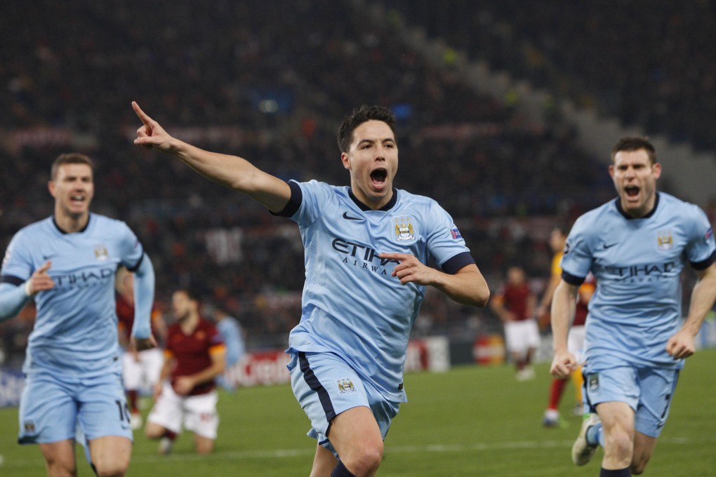 Samir Nasri believes Manchester City have experience on their side in their battle for the premier League. Photo: AP
