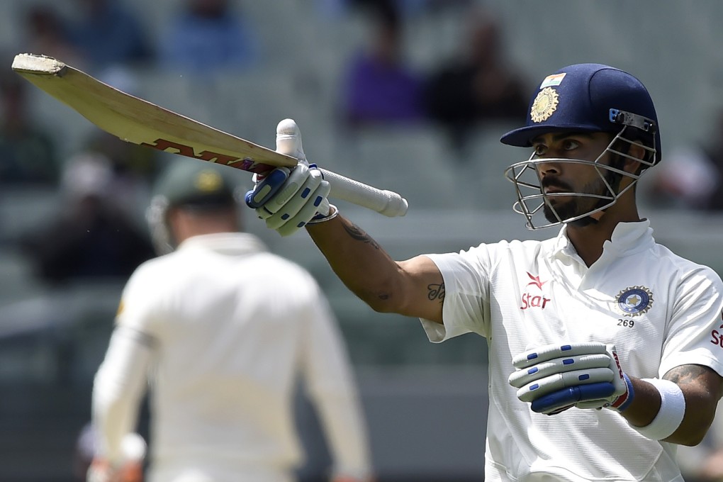 Virat Kohli has been dubbed by some opponents as "spoiled brat" but India's new captain will bring more aggression on to the team. Photo: AP