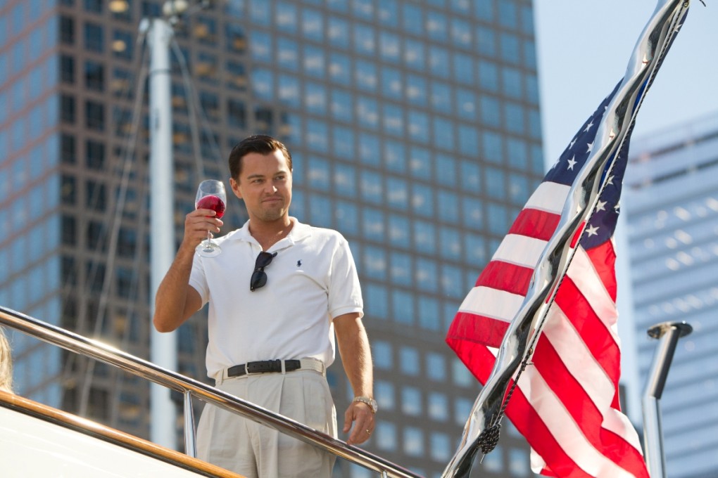 Scene in Wolf of Wall Street.