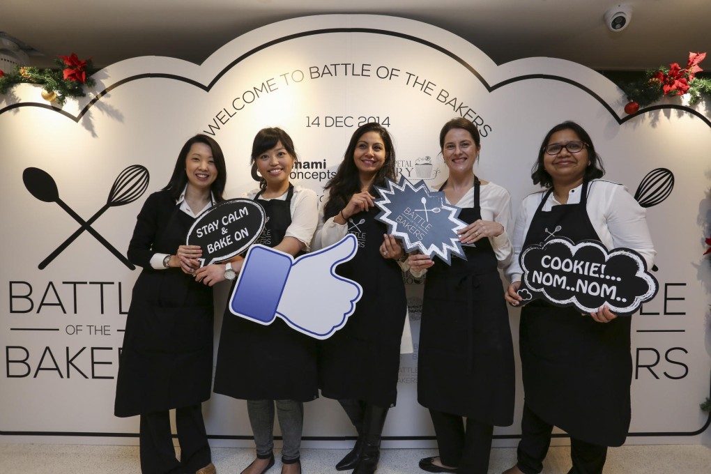 Finalists (from left) Grace Wong, Karina Wong, Jessica Daswani, Veronica Monaci and Paradhi Bhushan Roy. Photo: Jonathan Wong