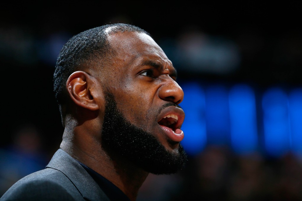 LeBron James laughed off rumours of a new link-up with Dwyane Wade. Photo: AFP