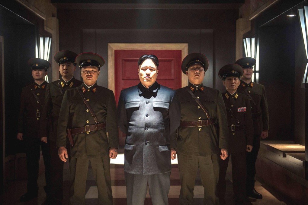 The Interview's depiction of Kim Jong-un (played by Randall Park). Photos: AP