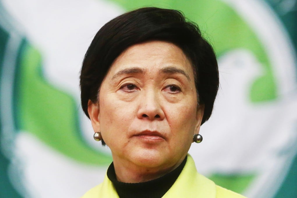 Democratic Party chairwoman Emily Lau has been unable to visit the mainland for years as the authorities across the border have invalidated her re-entry permit. Photo: Sam Tsang