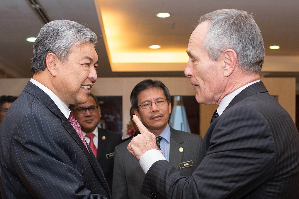 Malaysia Minister of Home Affairs Ahmad Zahid Hamidi vouched for the integrity of Paul Phua in a letter to a senior FBI official, according to the report. Photo: AFP