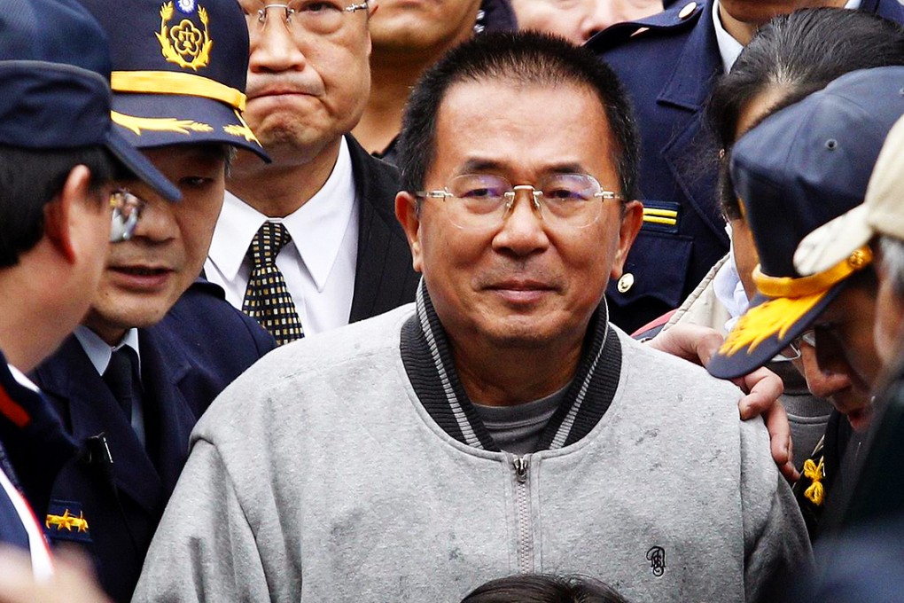 Chen Shui-bian has served four years of a 20-year jail term.