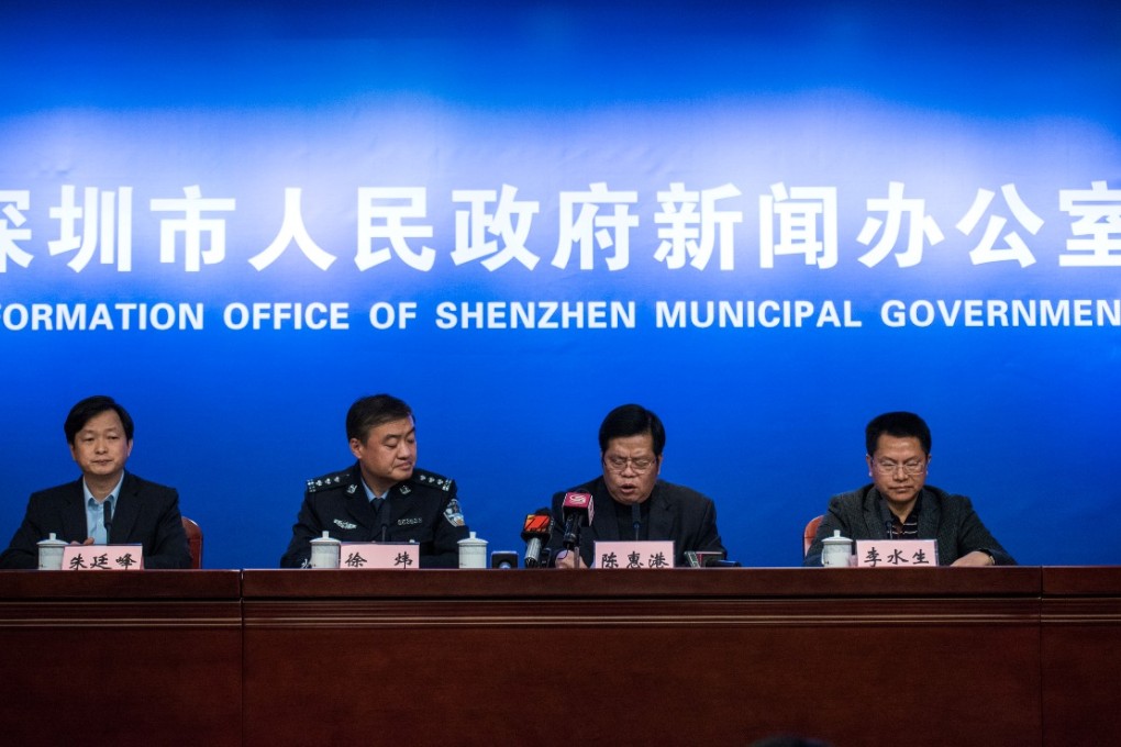 Shenzhen's car purchase restriction measures took effect moments after the press conference announcing them ended. Photo: Xinhua