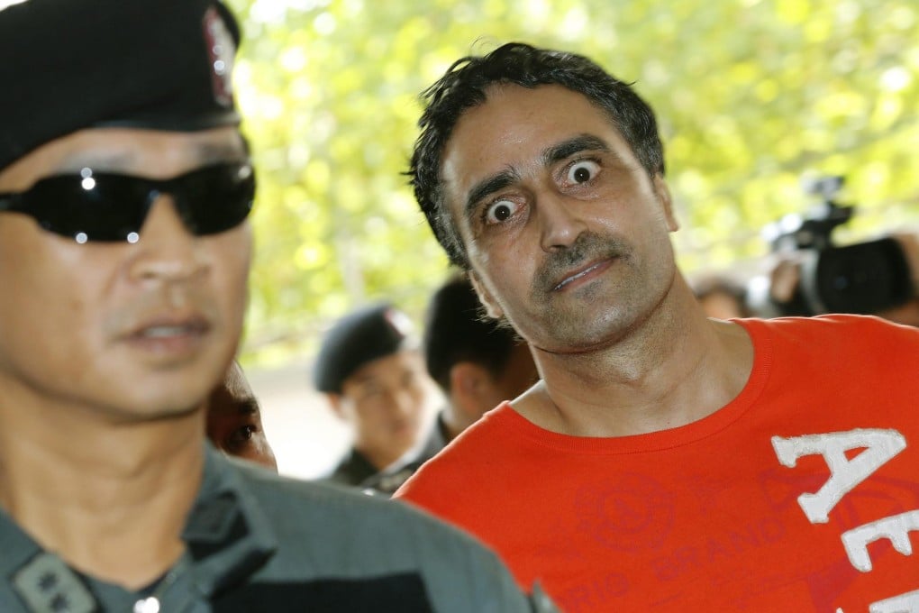 Singh on his arrest. Photo: EPA