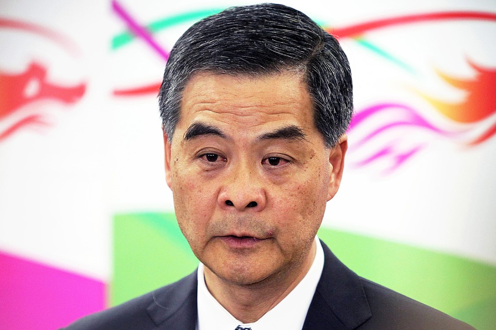 Some 37.8 per cent of the respondents also said they distrusted Leung's administration. Photo: Simon Song