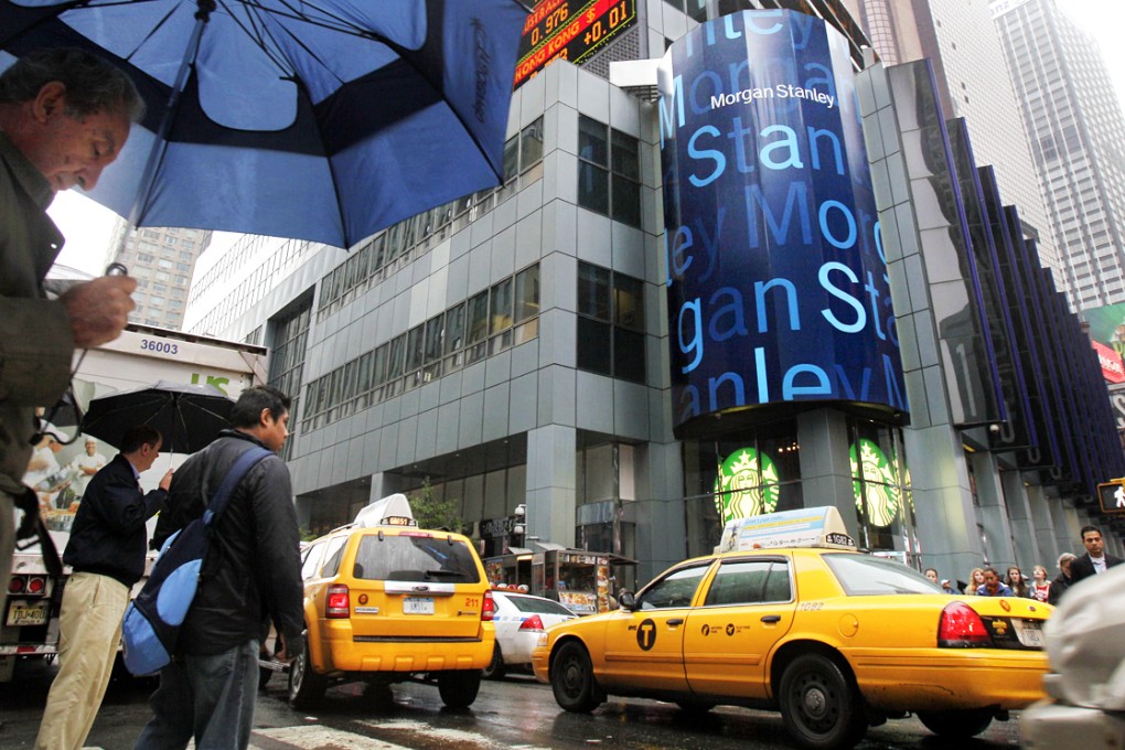 Morgan Stanley says that about 10 per cent of its wealth management clients may have had their data stolen. Photo: AP