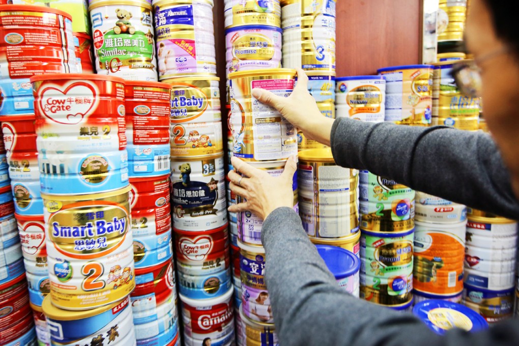 Hong Kong laws do not cover nutrition and health claims made on infant formula and young children’s food. Photo: Sam Tsang