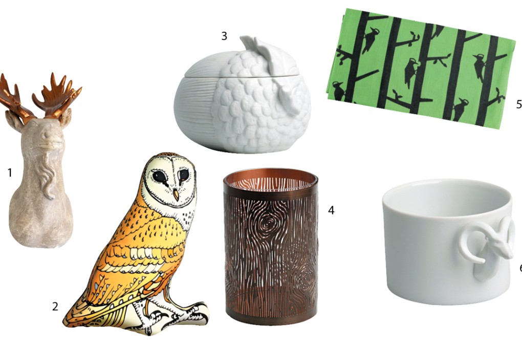 Woodland-themed accessories to bring the outdoors in