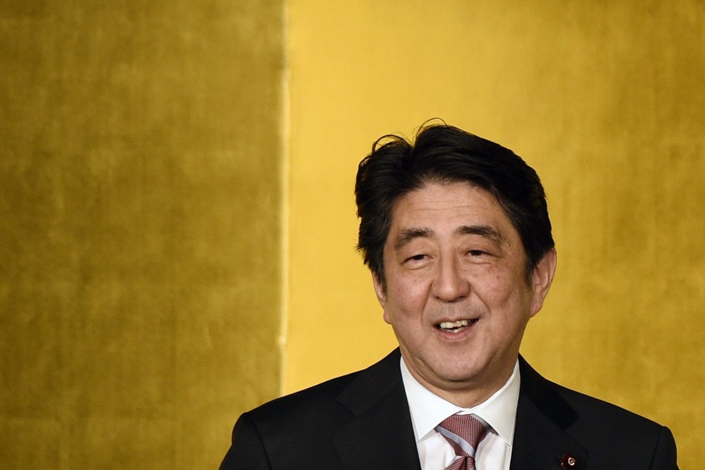 Abe has demonstrated boldness and vision. Photo: EPA