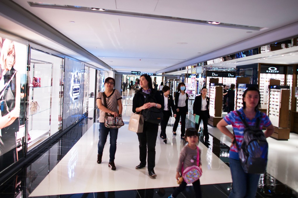 Demand for luxury goods and health care products boosting the need for more staff even though the retail sector had been affected by the Occupy protests. Photo: Bloomberg