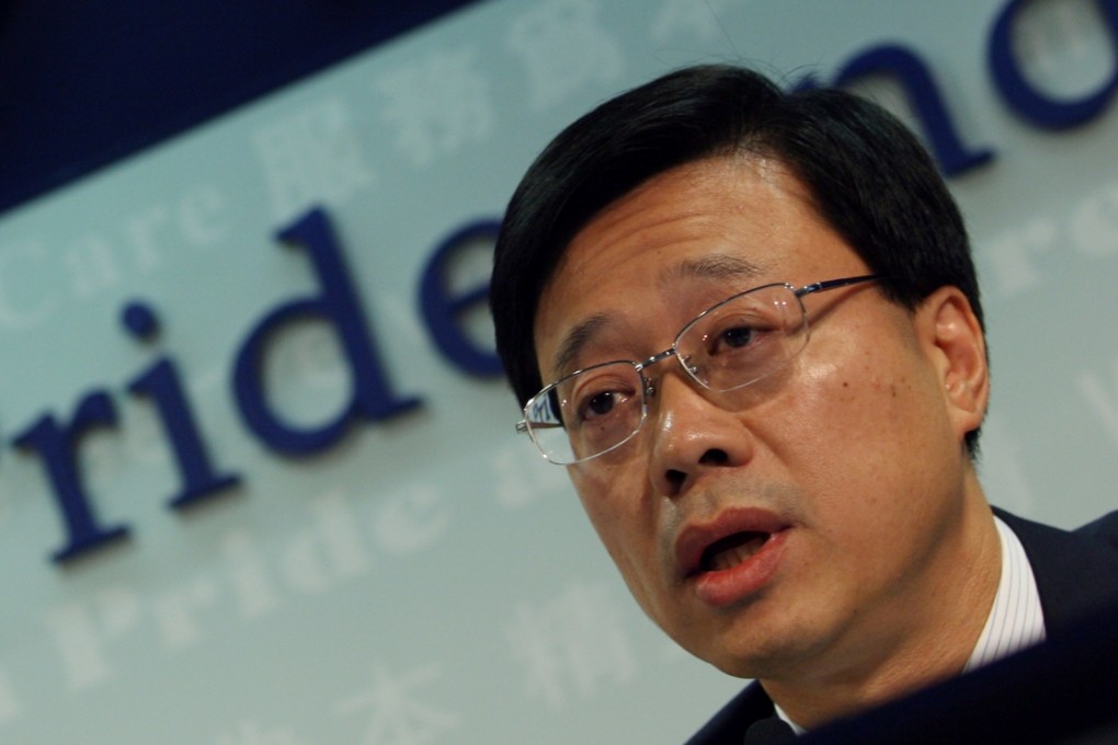 John Lee says ID cards need to be upgraded. Photo: Felix Wong