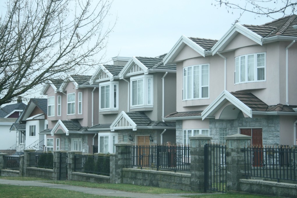 File photo of homes in the Killarney suburb of Vancouver. Photo: SCMP Pictures