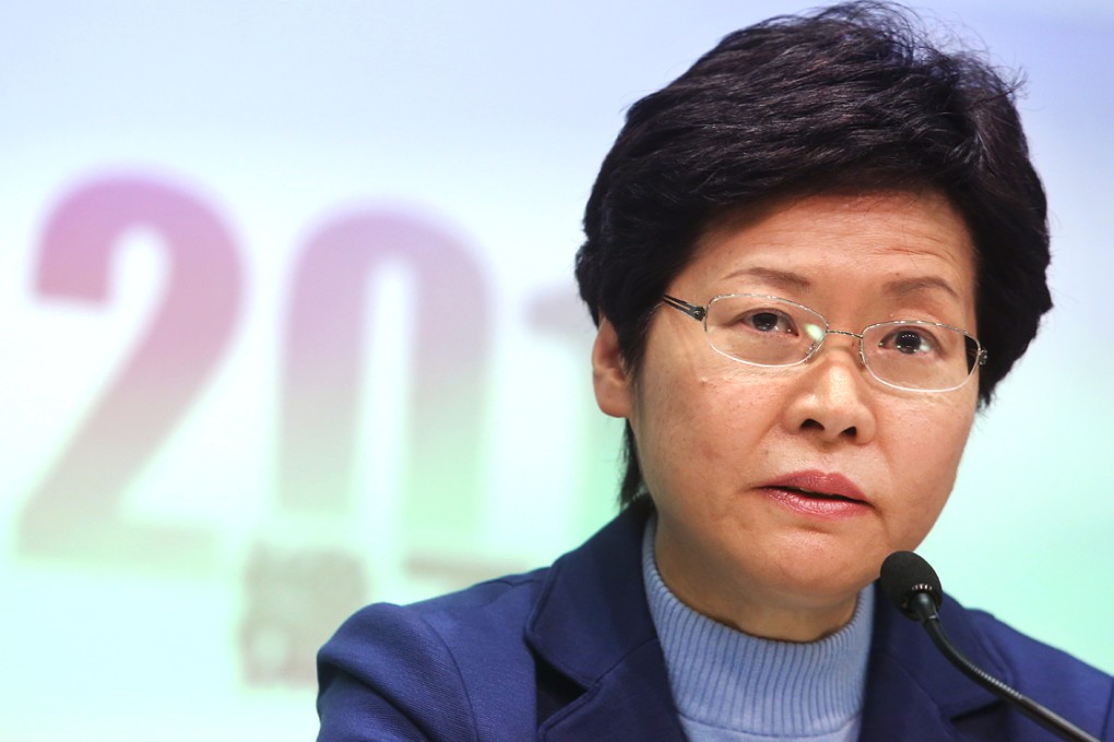 Chief Secretary Carrie Lam said a Legislative Council veto would deepen discontent in the city and make governance harder. Photo: Sam Tsang