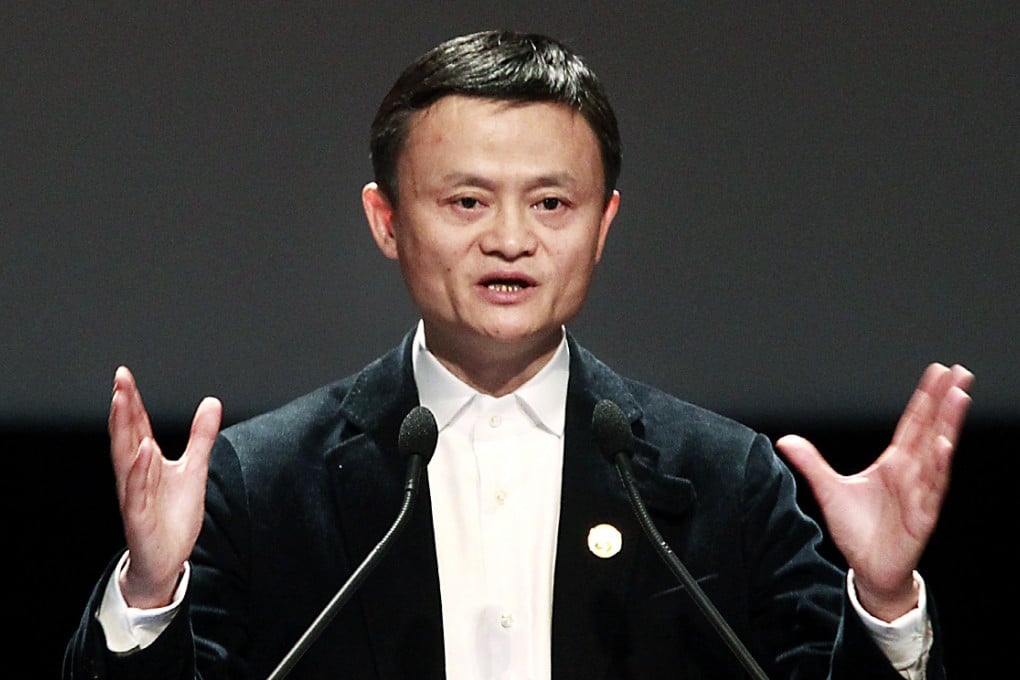 Jack Ma, the founder of the Alibaba group, speaks during the 2014 Cross-Strait CEO Summit in Taipei on December 15, 2014. Photo: Reuters
