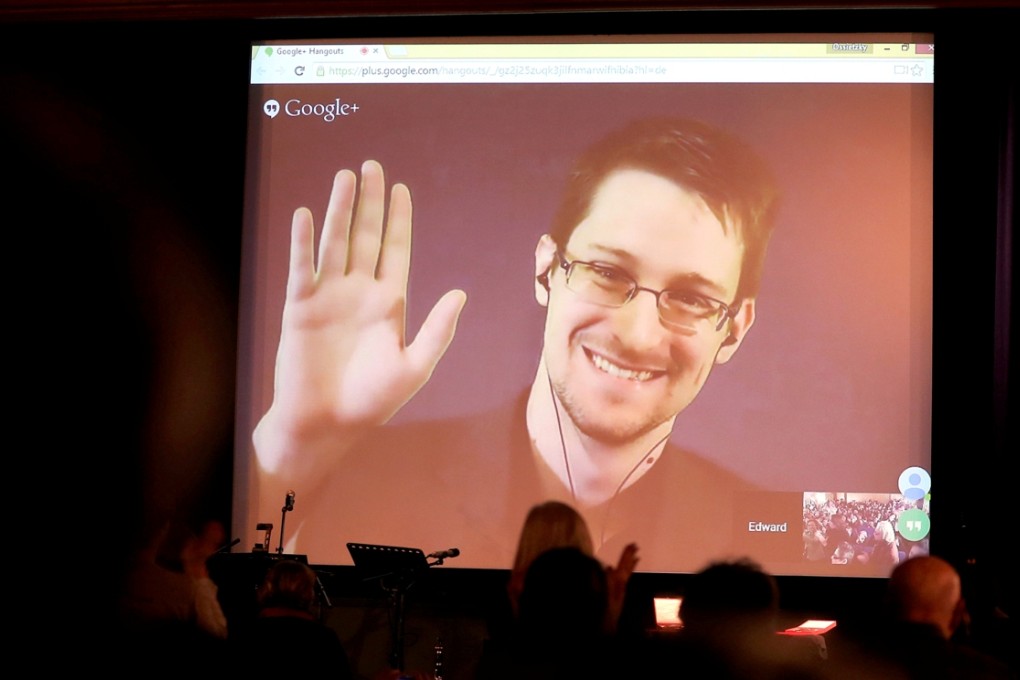 Edward Snowden says he is happy with life in Russia. Photo: AP