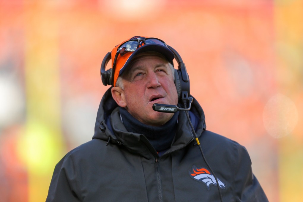 John Fox led Denver to four division titles but seemingly could get no further. Photo: AFP