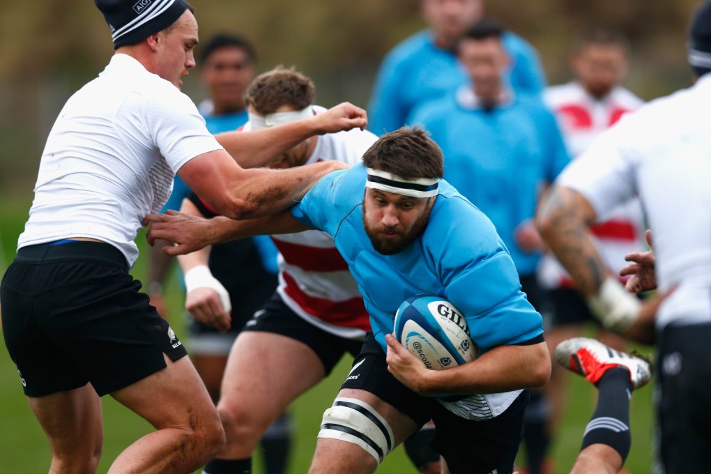 Lock Jeremy Thrush has won 11 caps for New Zealand and was in the All Blacks squad for the recent autumn internationals in Europe. Photo: AFP