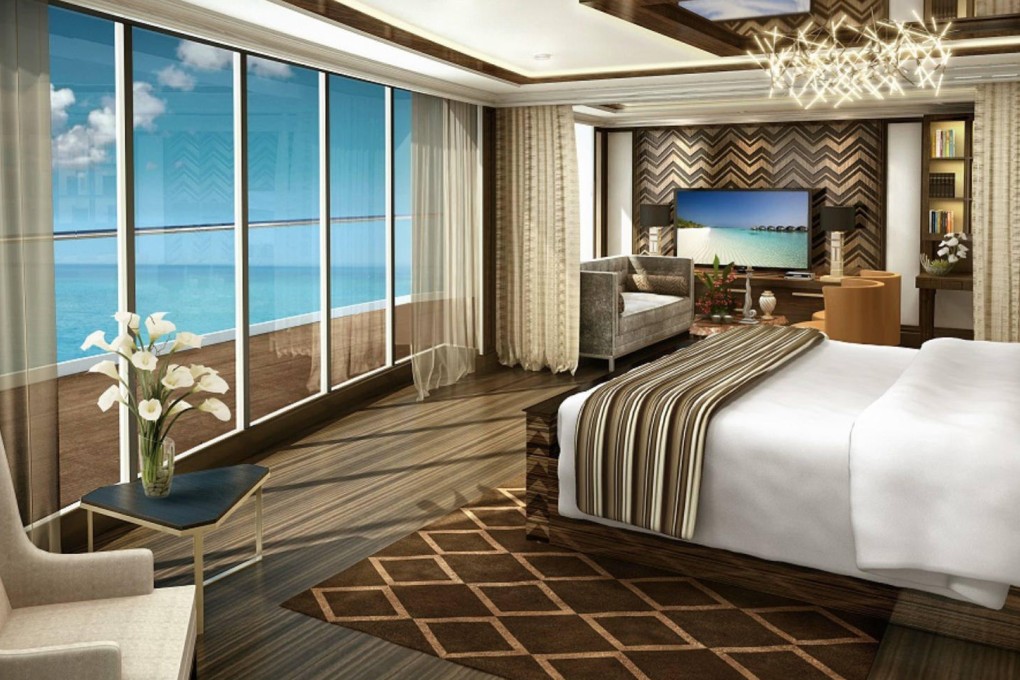 Master bedroom of the Regent Suite.Photos: SCMP Pictures