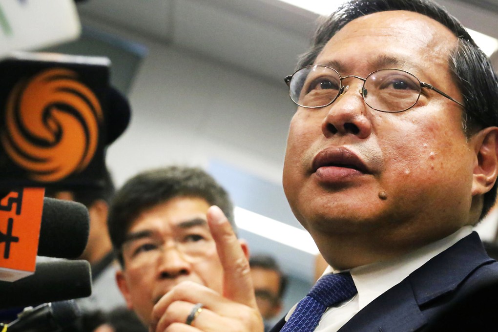 Lawmaker Albert Ho plans to resign to force a de facto referendum on electoral reform. Photo: Felix Wong