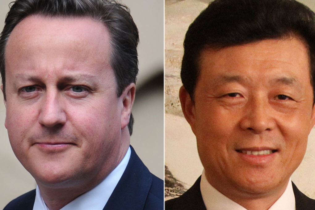 British Prime Minister David Cameron (left) was asked by parliament's Foreign Affairs Committee to summon Chinese envoy Liu Xiaoming over the Hong Kong travel ban. Photos: AFP, SCMP Pictures