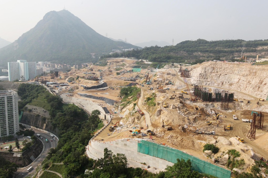 Housing development site at Anderson Road. Photo: K.Y. Cheng