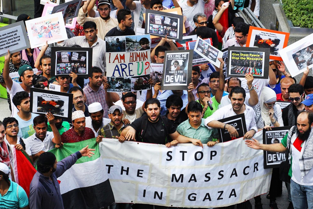 March held on July 13 was not anti-Jewish. Photo: Felix Wong
