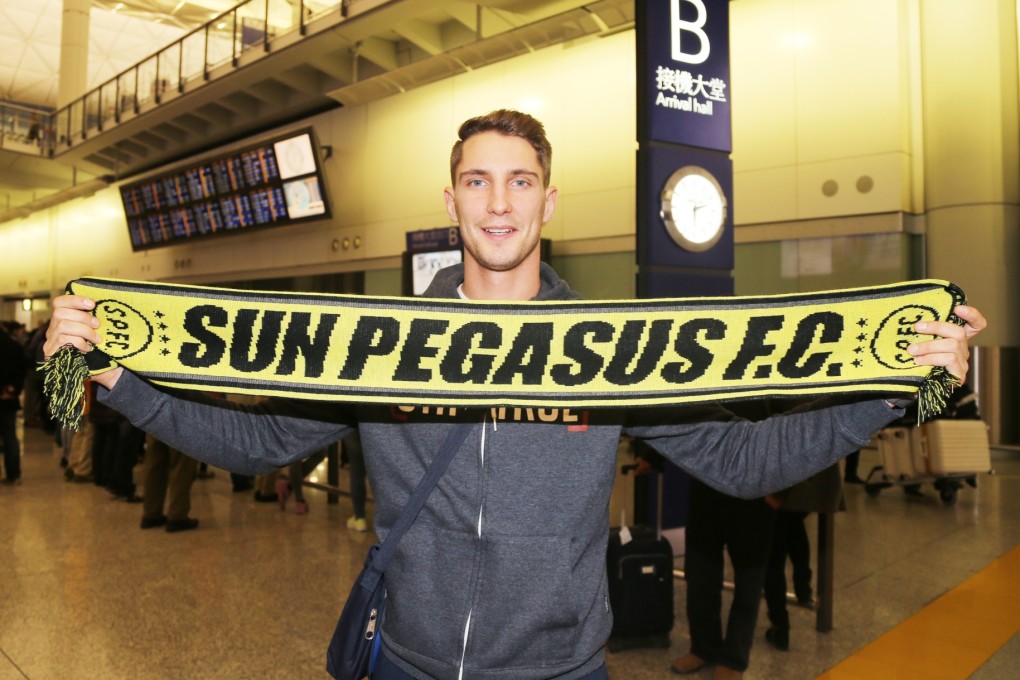 Croatian striker Niko Tokic will add firepower to Sun Pegasus. Photo: SCMP Pictures