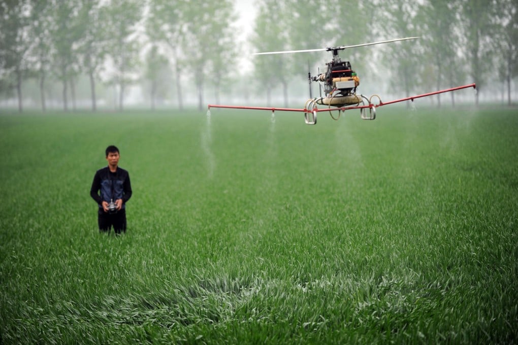 The Ministry of Agriculture says China aims to halt the increase in its use of pesticides and fertilisers by 2020. Photo: AFP