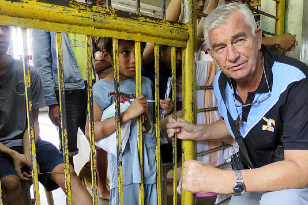 Mak-Mak and Father Shay at the House of Hope. Photos: Red Door News Hong Kong, Preda Foundation and Bulay Tuluyan.