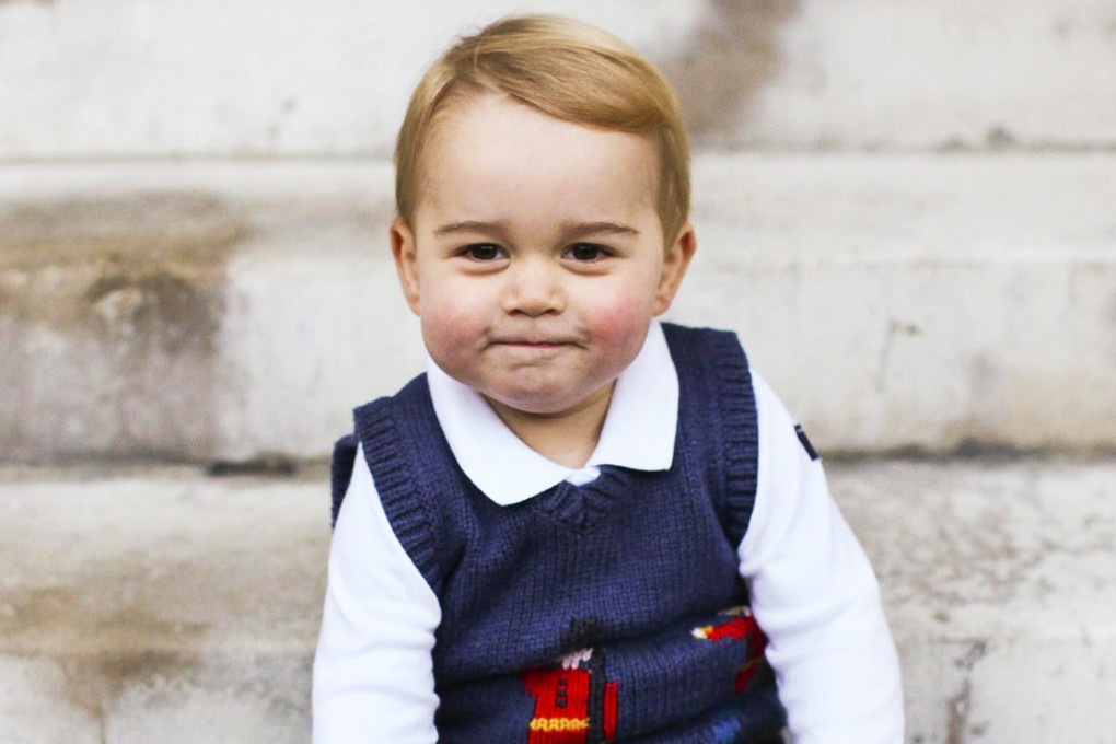 Prince George's gifts included a traditional rocking horse. Photo: EPA