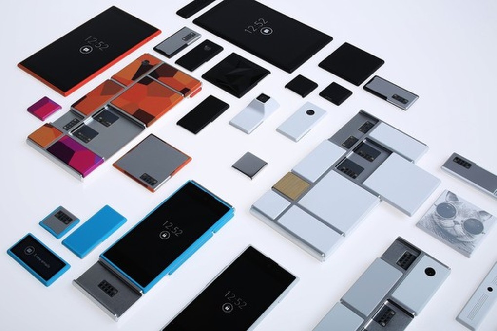 A 2013 mock-up of the modular smartphone project as it was envisaged by Motorola in conjunction with Google. Photo: SCMP Picture