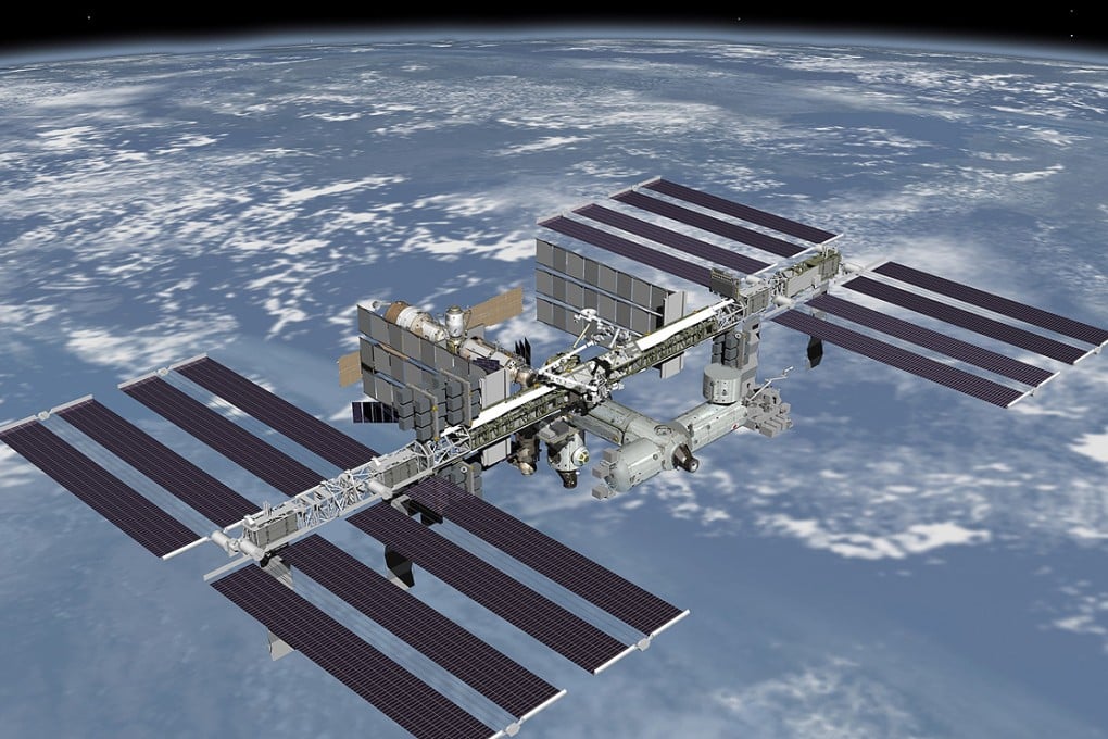 the International Space Station in an image taken from the space shuttle Endeavour in this undated Nasa image. Photo: Reuters