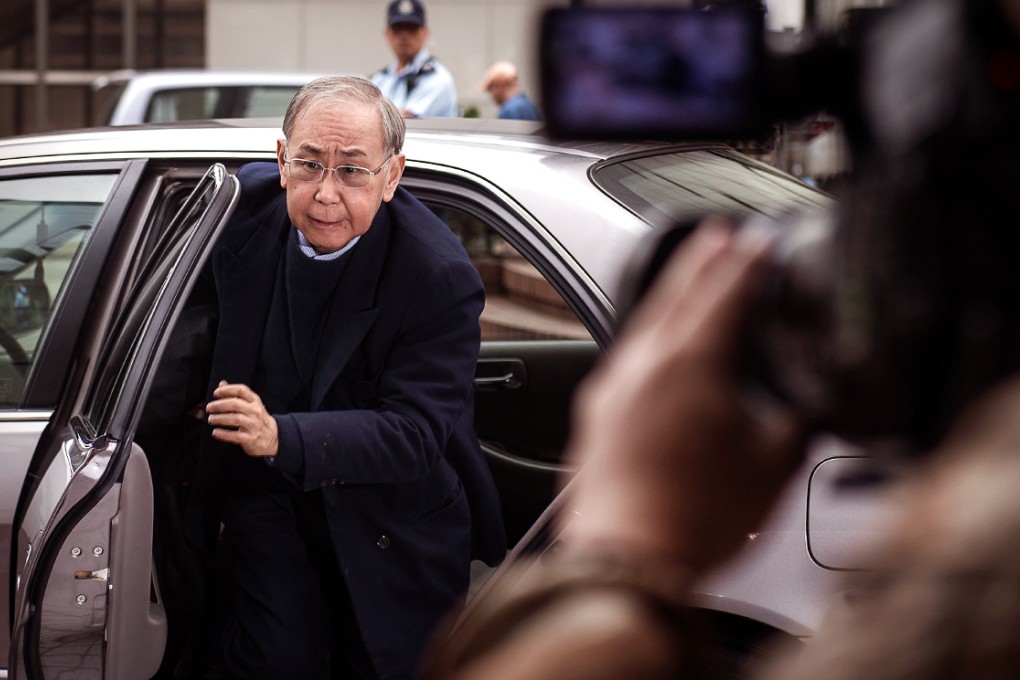 Rafael Hui was convicted on five of eight charges related to bribery and misconduct in public office and sentenced to 7 and a half years in jail. Photo: AP