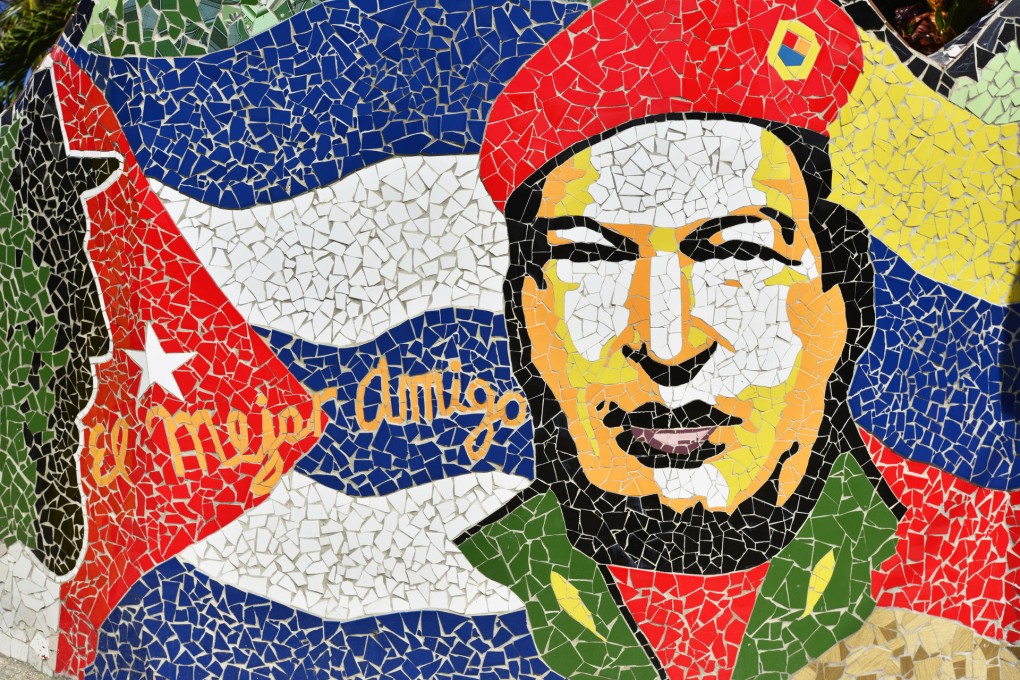 A mosaic in Havana created by Jose Rodriguez Fuster.