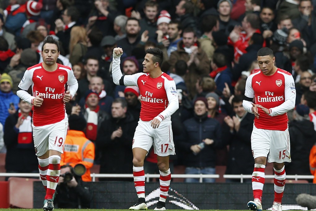 Arsenal's Alexis Sanchez has been a revelation for the Gunners this campaign, but he will need to be at his best if Arsenal are to plunder any points against City. Photo: AP