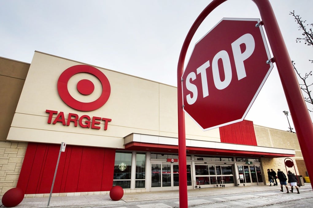 Customers enter a Target store in Ancaster, Ontario, Canada. Photo: Reuters